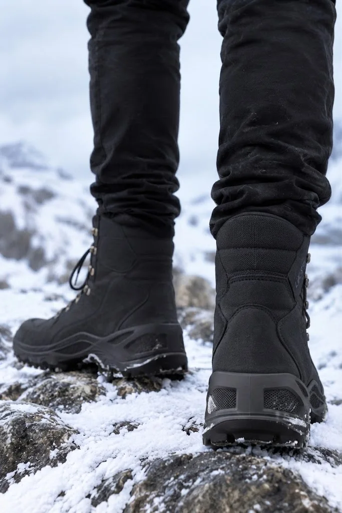 Su Geçirmez Fermuarlı ve Bağcıklı Outdoor Kadın & Erkek Taktik Askeri Bot 4 Mevsim