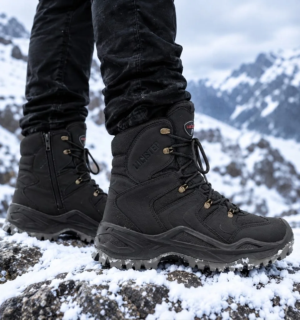Su Geçirmez Fermuarlı ve Bağcıklı Outdoor Kadın & Erkek Taktik Askeri Bot 4 Mevsim